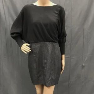Jessica Simpson long sleeved back zipper sweater dress NWT